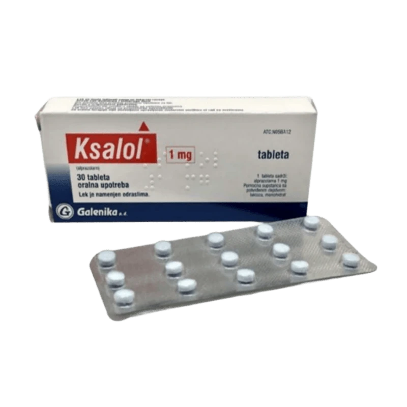 Ksalol 1mg alprazolam