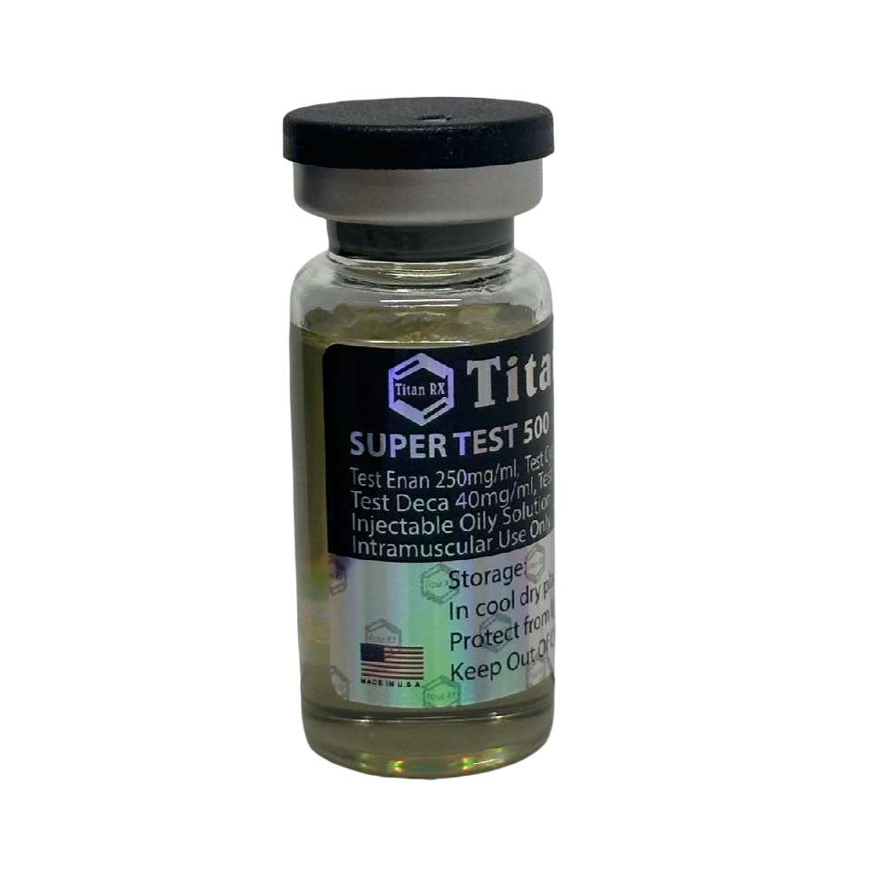 Buy Super Test 500mg/ml – side view – discreet delivery across UK and EU