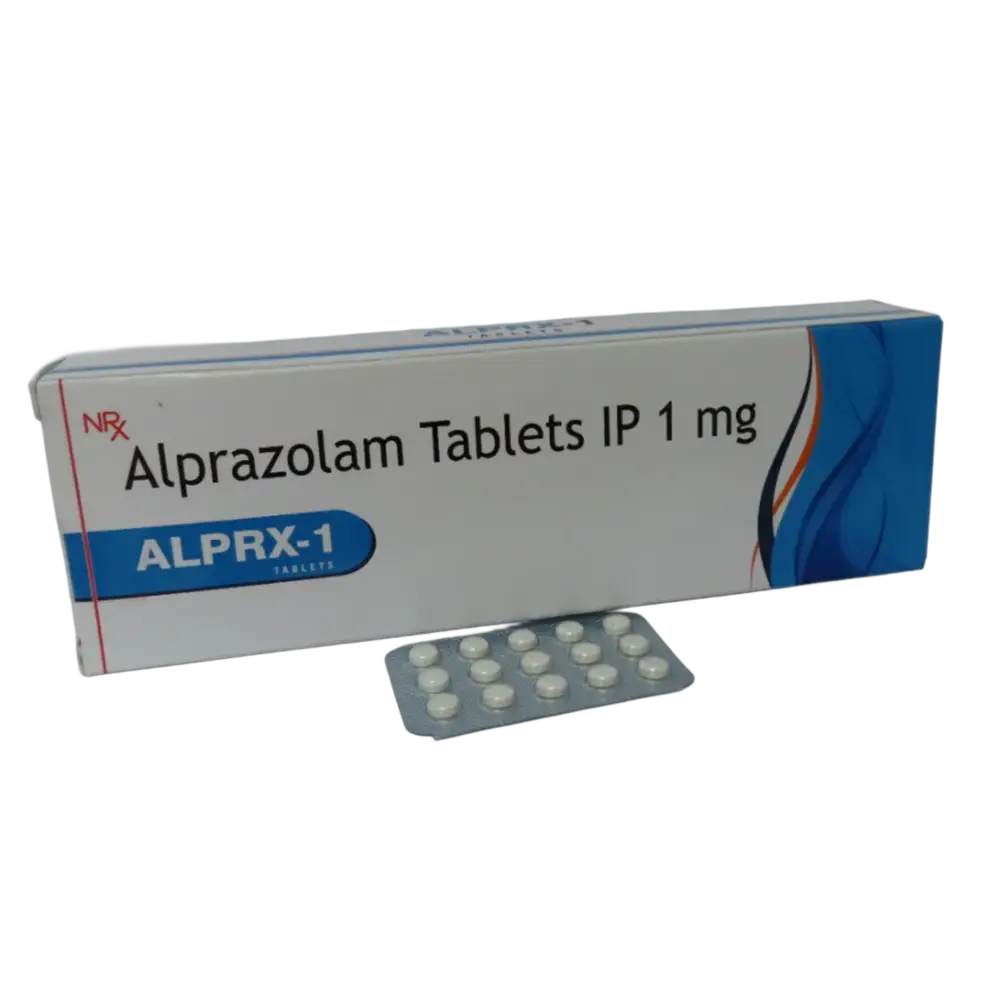 Alprazolam 1, 2 mg tablets – generic packaging