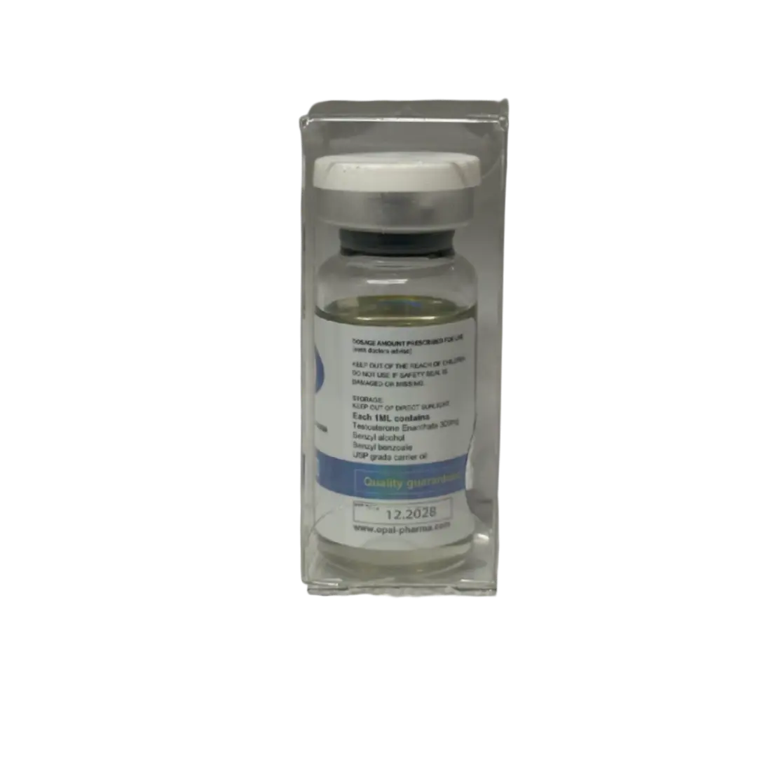 Buy Testosterone Enanthate 3000mg/ml online from Opal Pharma – back view – discreet delivery across UK and EU