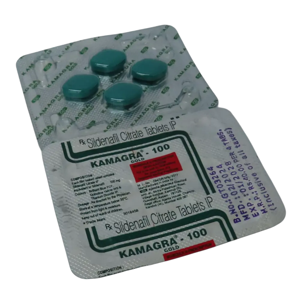 Kamagra 100 mg tablets – generic packaging