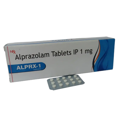 Alprazolam 1, 2 mg tablets – generic packaging