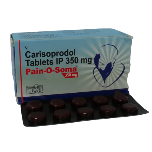 Pain-O-Soma 350 mg tablets – HAB blister pack