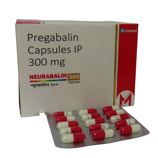 Pregabalin 300 mg capsules – Neurabalin blister pack