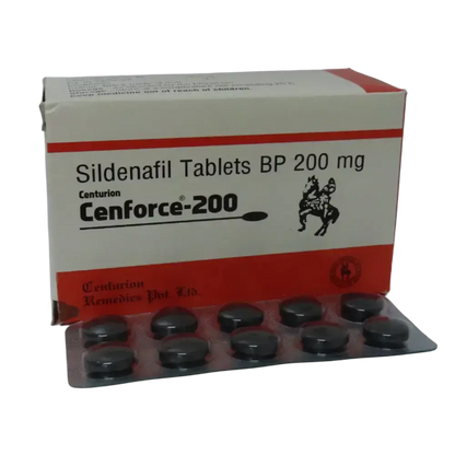 Viagra Cenforce 200 mg tablets – generic packaging