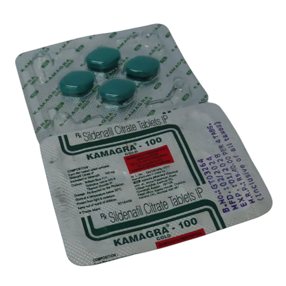 Kamagra 100 mg tablets – generic packaging